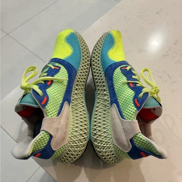 Adidas ZX 4000 4D Model EF9623 Easy Mint Men's size US